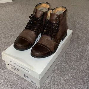Steve Madden Boots Size 8, Brown